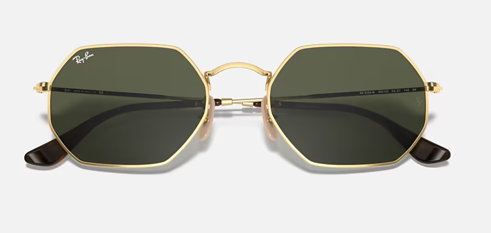 RAY BAN OCTAGONAL  RB3556N 001