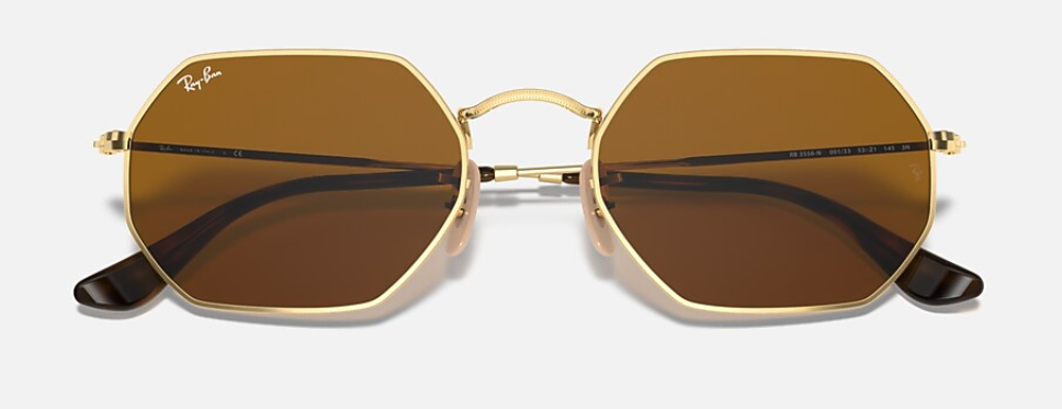 RAY BAN OCTAGONAL RB3556N 001/33