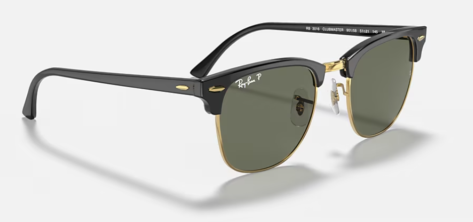RAY BAN CLUBMASTER POLARIZADO RB3016 901/58