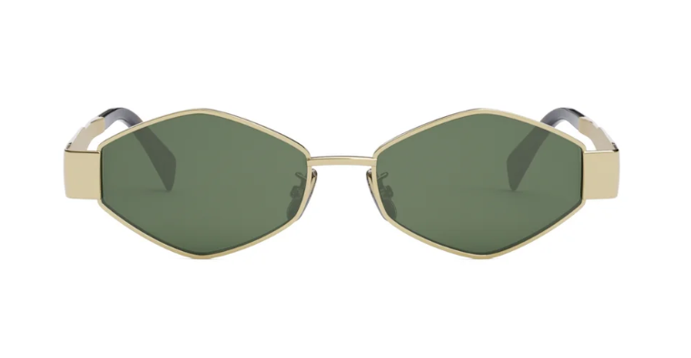 CELINE CL40254U 30N Metal Triomphe
